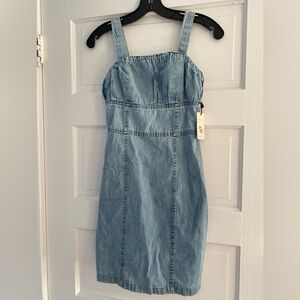 NWT Sincerely Jules Light Blue Denim Dress- size XS